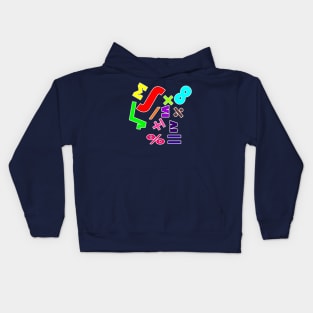 Mathematical formulas Kids Hoodie